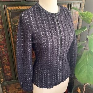 Rayure paris made zip up